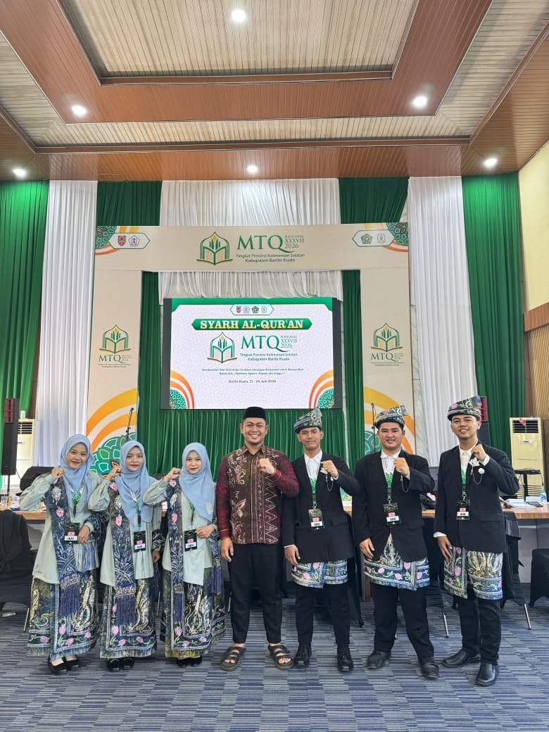 Harumkan Nama HSU, Siswa MAN 2 HSU Sabet Juara Harapan 2 pada MTQ Nasional XXXVII Tingkat Provinsi Kalsel